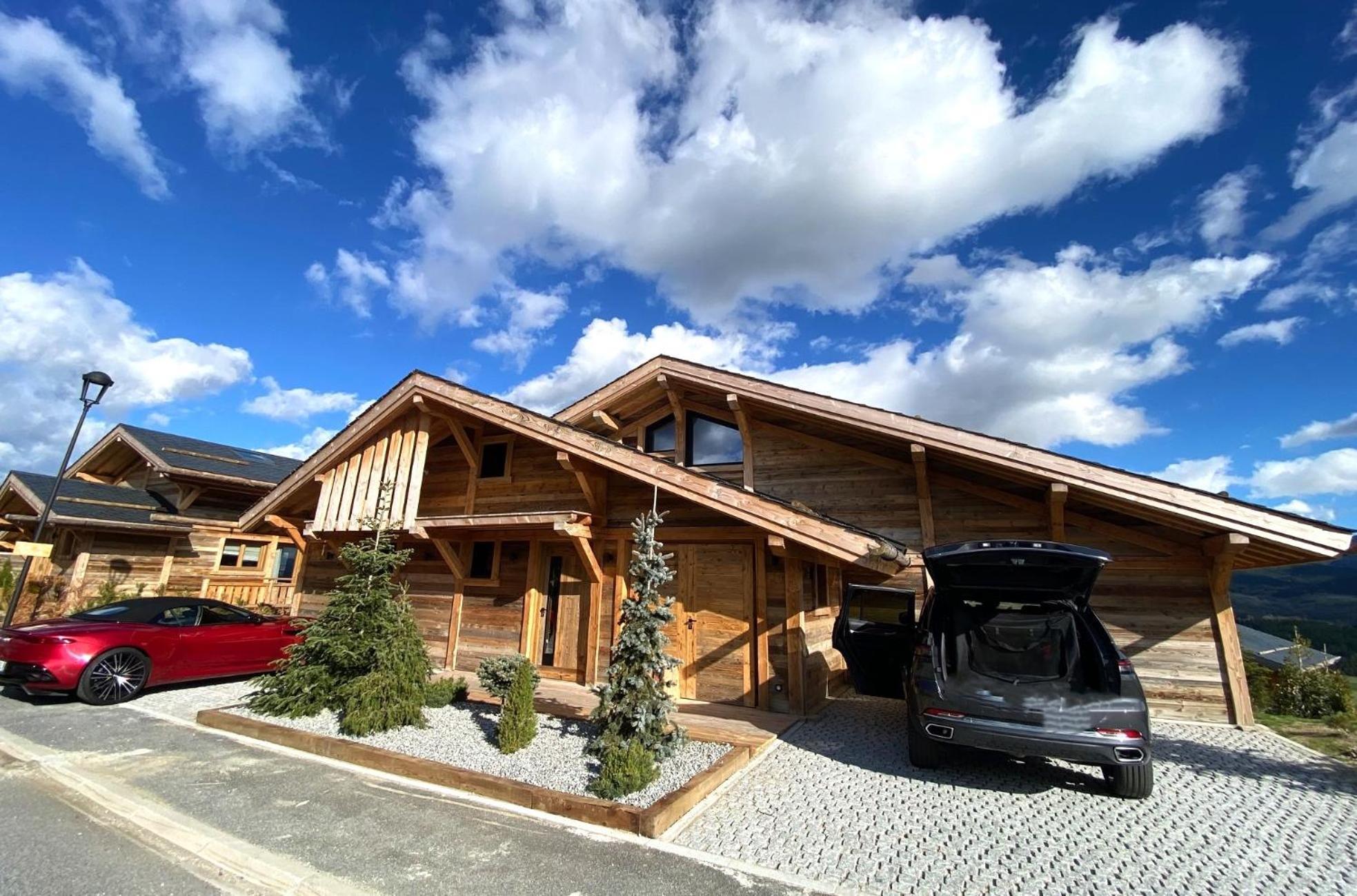 Chalet Aguila - Jacuzzi Et Sauna Panoramique - Construit En 2023 Villa Bolquere Pyrenees 2000 Exteriör bild